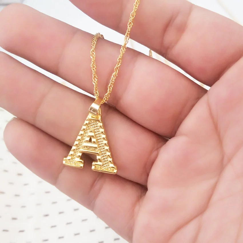 Cxwind Gold Initial Necklace Charm Jewelry Letter Necklace A-Z Pendant Necklace Monogram Chain Necklace Gift Collier Drop Ship
Cxwind Gold Initial Necklace Charm Jewelry Letter Necklace A-Z Pendant Necklace Monogram Chain Necklace Gift Collier Drop Ship