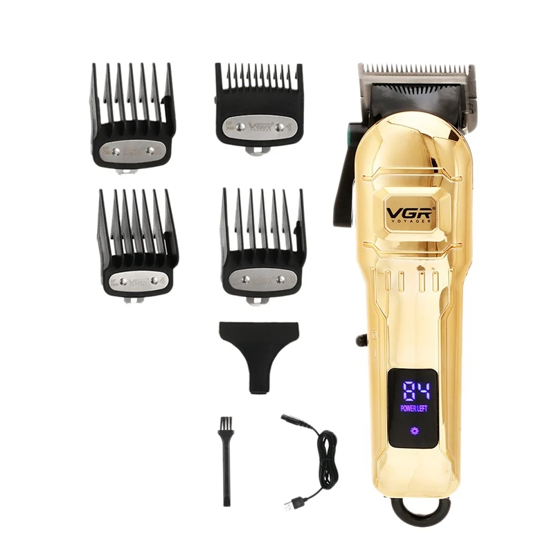 VGR V-268 Hair Trimmer Professional Hair Clipper Electric Hair Trimmer Cordless Haircut Shaver Beard Shaver Machine
VGR V-268 Hair Trimmer Professional Hair Clipper Electric Hair Trimmer Cordless Haircut Shaver Beard Shaver Machine