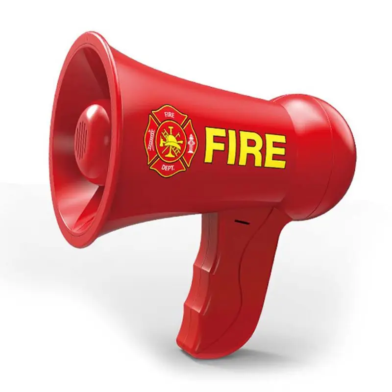 Fire Fighting Megaphone for Kids Pretend Cosplay Firemen Portable Hand Speaker Toys
Fire Fighting Megaphone for Kids Pretend Cosplay Firemen Portable Hand Speaker Toys