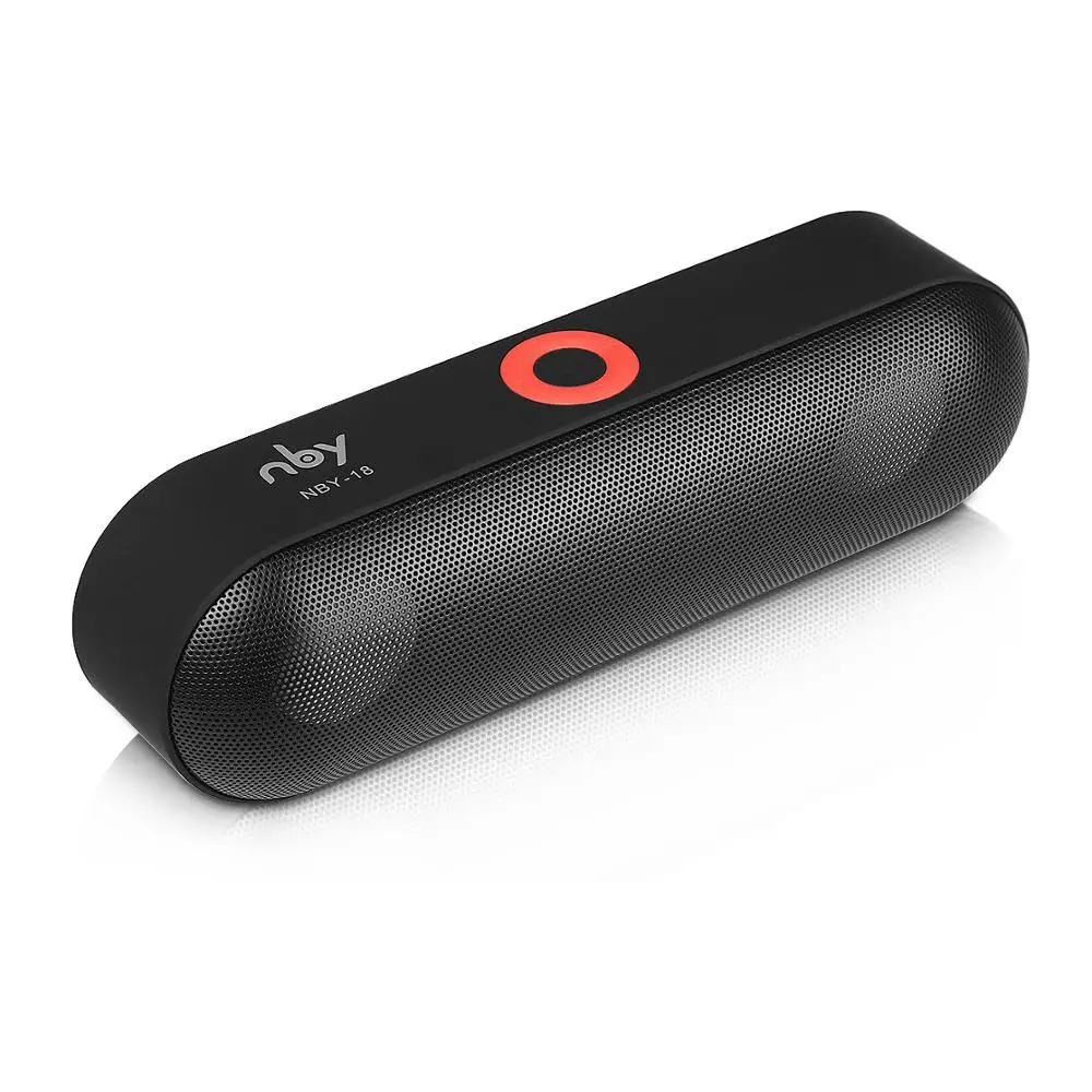 NBY 18 Bluetooth Speaker Mini Portable Wireless Speakers Sound System 3D Stereo Music Surround Speaker Support USB TF Card
NBY 18 Bluetooth Speaker Mini Portable Wireless Speakers Sound System 3D Stereo Music Surround Speaker Support USB TF Card