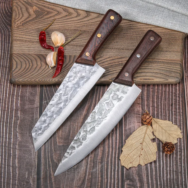 Forged Chef's Knife Stainless Steel Chopping Meat Chopping Sushi Fish Fillet Knife Butchering Peeling and Boning Knife
Forged Chef's Knife Stainless Steel Chopping Meat Chopping Sushi Fish Fillet Knife Butchering Peeling and Boning Knife