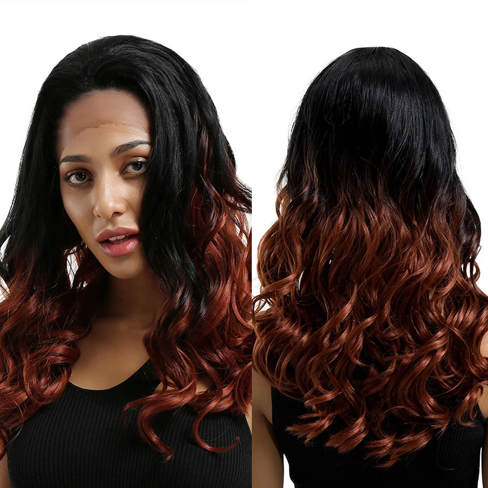 CharmSource Long Natural Wavy Wigs Lace Front Black Ombre Brown Wig for Women Daily Use Party Hair High Density Heat Resistant
CharmSource Long Natural Wavy Wigs Lace Front Black Ombre Brown Wig for Women Daily Use Party Hair High Density Heat Resistant