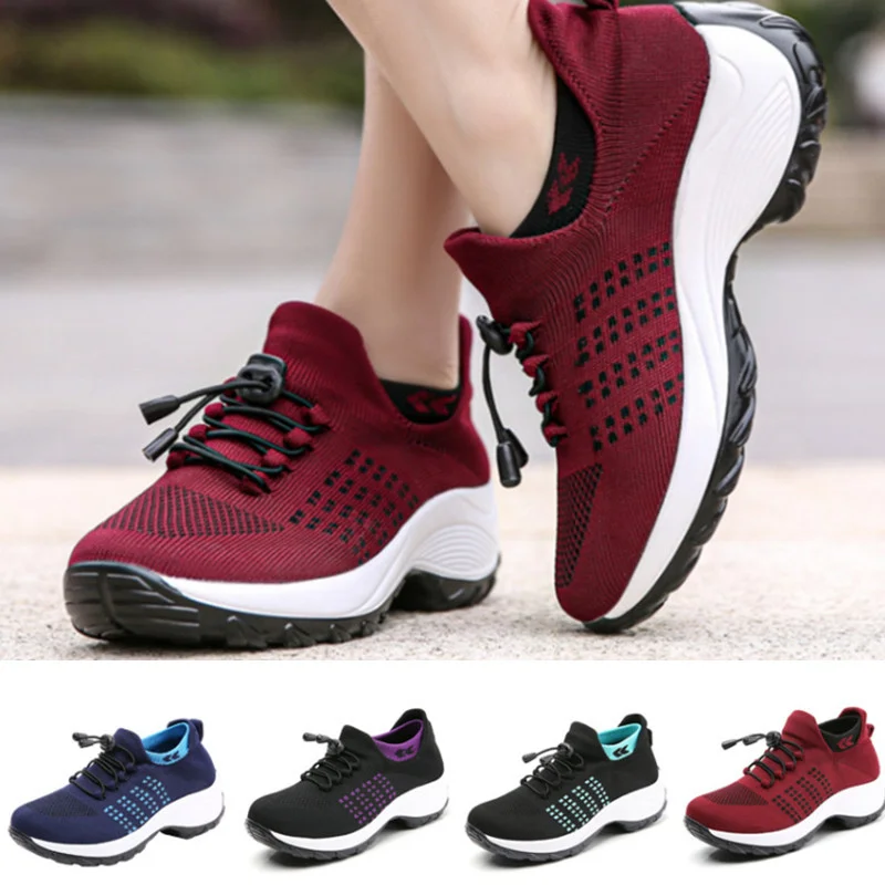 Sneakers Women Shoes Fashion Increase Women's Walking Shoes Casual Shoes Ladies Mesh Lightweight Breathable Trainers
Sneakers Women Shoes Fashion Increase Women's Walking Shoes Casual Shoes Ladies Mesh Lightweight Breathable Trainers