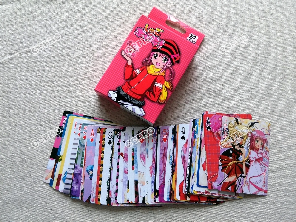 Anime Shugo Chara Poker Cards/bridge Cards/desk Cards/playing Cards of Amu/Ikuto Etc
Anime Shugo Chara Poker Cards/bridge Cards/desk Cards/playing Cards of Amu/Ikuto Etc