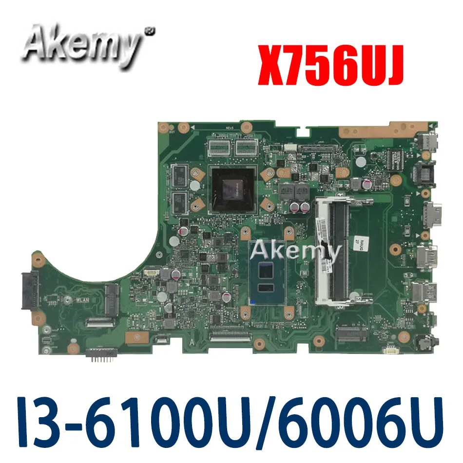Материнская плата для ноутбука For Asus X756U X756UJ X756UB X756UX X756UW X756UV материнская плата I3-6100U GT920M/2GB Слот для DDR3-Memory
Материнская плата для ноутбука For Asus X756U X756UJ X756UB X756UX X756UW X756UV материнская плата I3-6100U GT920M/2GB Слот для DDR3-Memory