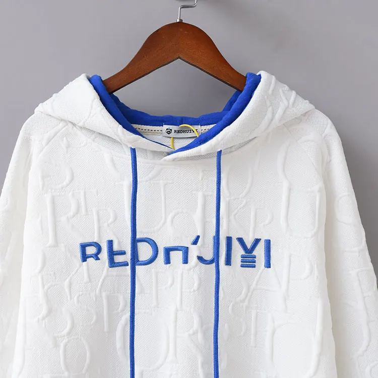 2021 Spring Fall Women Top Korean Style Loose Raglan Sleeve Hooded Sweatshirt 3D Embossed Large Size Student Fashion Hoodie
2021 Spring Fall Women Top Korean Style Loose Raglan Sleeve Hooded Sweatshirt 3D Embossed Large Size Student Fashion Hoodie