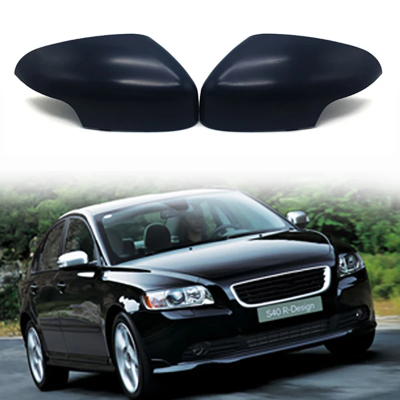 

Car ABS Rearveiw Mirror Makers Door Rear Wing Mirror Cover Trim Caps for Volvo C30 S60 S80 S40 V50 V70 39850573 39850593