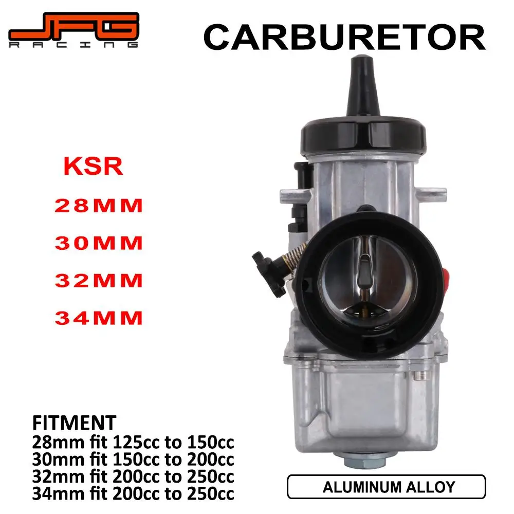 Motorcycle For KSR Universal Carburetor Carburador 28MM 30MM 32MM 34MM For KTM YAMAHA Dirt Bike Scooter ATV Quad Racing Moto
Motorcycle For KSR Universal Carburetor Carburador 28MM 30MM 32MM 34MM For KTM YAMAHA Dirt Bike Scooter ATV Quad Racing Moto