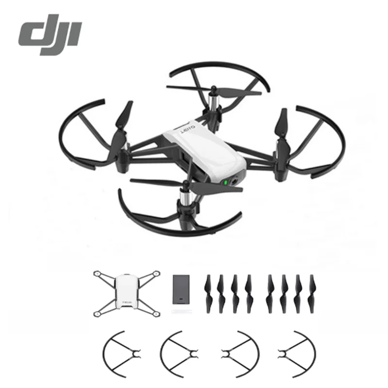 DJI Tello Camera Drone Quadcopter FVR Helicopter 5MP Photos Eletronic Image Stabilization Ryze Tello with 720P HD Transmission
DJI Tello Camera Drone Quadcopter FVR Helicopter 5MP Photos Eletronic Image Stabilization Ryze Tello with 720P HD Transmission