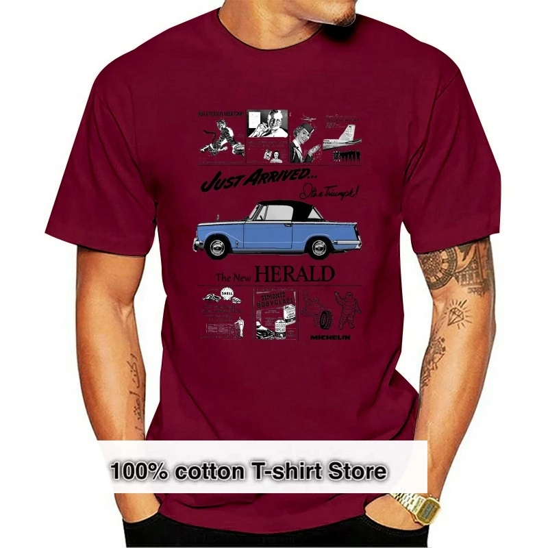 2020 Summer New Arrvial Summer Style Fashion Men T Shirts Classic American Car Fans Herald Magazine Advert Style Tee Shirts
2020 Summer New Arrvial Summer Style Fashion Men T Shirts Classic American Car Fans Herald Magazine Advert Style Tee Shirts