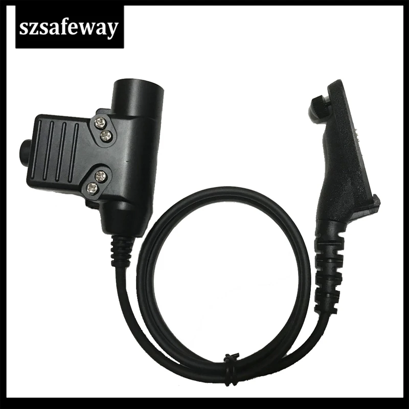 U94 PPT Cable Adaptor For Z Tactical Bowman Elite II Headset For Motorola XiR P8268 8260 APX 7000 8000 DP3400 DP3600 DGP4150
U94 PPT Cable Adaptor For Z Tactical Bowman Elite II Headset For Motorola XiR P8268 8260 APX 7000 8000 DP3400 DP3600 DGP4150