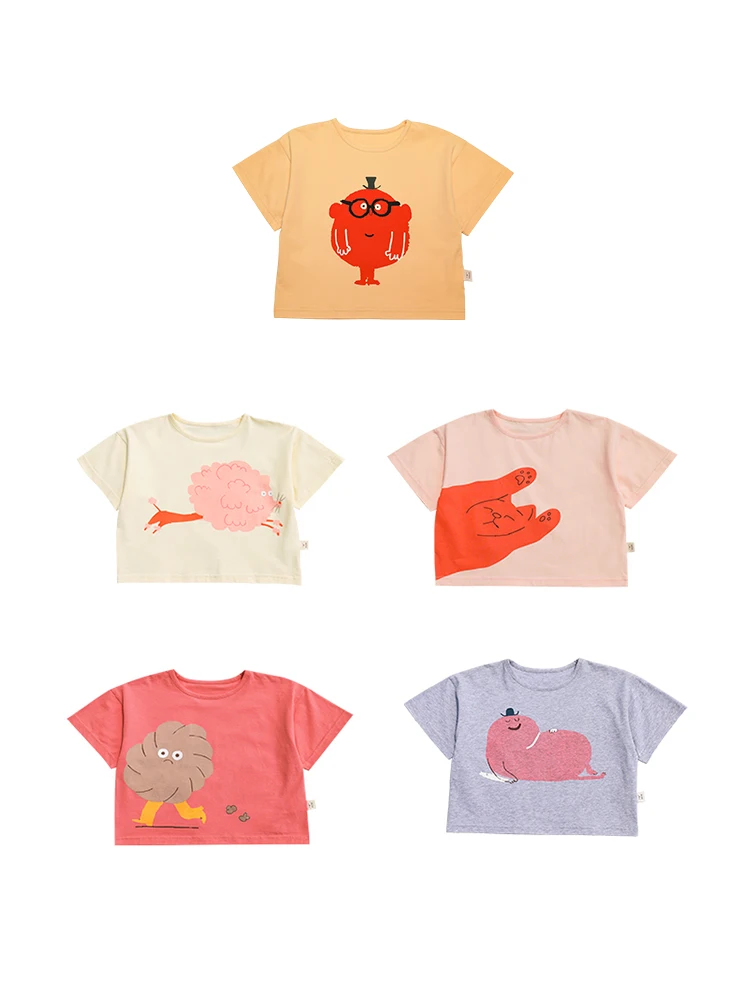 Children's Cartoon Print Clothes Girls New Foreign Style Joker Summer Baby Breathable Comfortable Short Sleeved T Shirt
Children's Cartoon Print Clothes Girls New Foreign Style Joker Summer Baby Breathable Comfortable Short Sleeved T Shirt