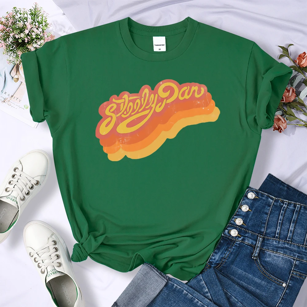 Steely Dan Vintage Print Woman Tshirt Big Size Summer Cotton Short Sleeved Casual Retro T Shirts Loose Fashion t-shirt Women
Steely Dan Vintage Print Woman Tshirt Big Size Summer Cotton Short Sleeved Casual Retro T Shirts Loose Fashion t-shirt Women