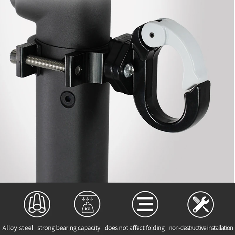 Electric Scooter Aluminium Metal Bags Hook Kickscooter Hanger Gadget Metal Claw Hanger for Ninebot Max G30/G30D Xiaomi M365/PRO
Electric Scooter Aluminium Metal Bags Hook Kickscooter Hanger Gadget Metal Claw Hanger for Ninebot Max G30/G30D Xiaomi M365/PRO