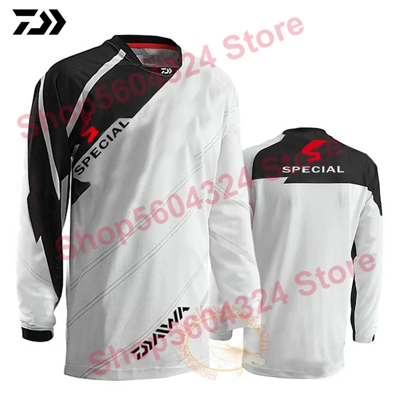 2021 DAWA Large Size Fishing Shirt Quick Dry Cycling Hiking Jersey Soft Fishing Clothing Anti-UV Long Sleeve Fishing Jersey
2021 DAWA Large Size Fishing Shirt Quick Dry Cycling Hiking Jersey Soft Fishing Clothing Anti-UV Long Sleeve Fishing Jersey