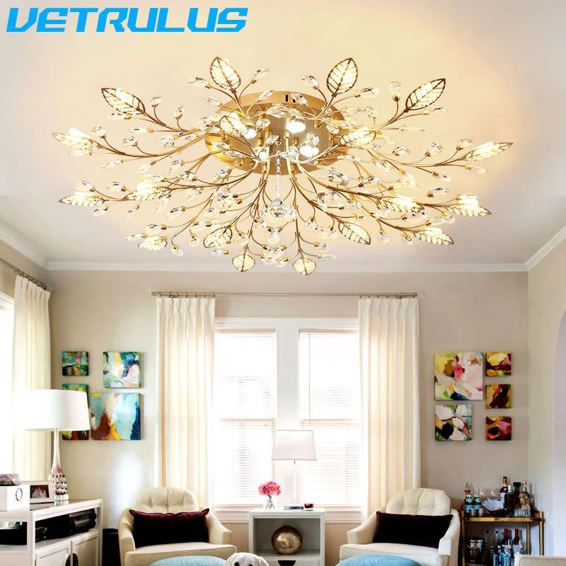 Modern Minimalist LED Lusters Crystal Chandelier Indoor Lighting Ceiling Chandeliers Cristal Fixture Lights Luxury Ceiling Lamp
Modern Minimalist LED Lusters Crystal Chandelier Indoor Lighting Ceiling Chandeliers Cristal Fixture Lights Luxury Ceiling Lamp