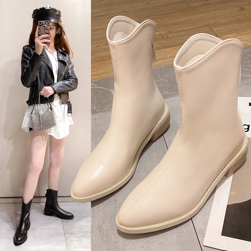 Pointed Toe Shoes Woman 2021 Winter Newest Genuine Leather Fashion Ankle Boots Concise Design Prom Boots Boots Shoes for Women
Pointed Toe Shoes Woman 2021 Winter Newest Genuine Leather Fashion Ankle Boots Concise Design Prom Boots Boots Shoes for Women