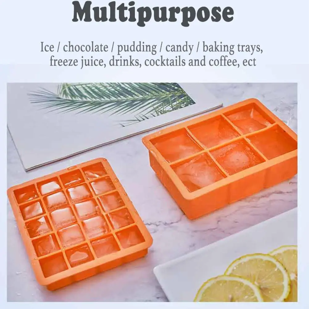 Силиконовая форма для льда в виде Куба с решеткой 6/12 дюйма, большой силиконовый кубик для льда, квадратный поднос, кубик для льда, форма для л...
Силиконовая форма для льда в виде Куба с решеткой 6/12 дюйма, большой силиконовый кубик для льда, квадратный поднос, кубик для льда, форма для л...