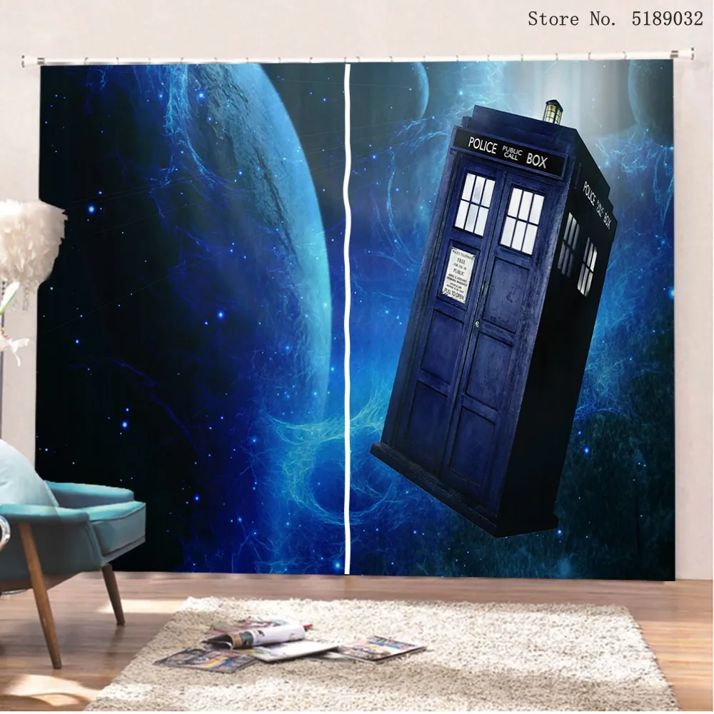 Оконные шторы Doctor Who Sci-Fi серийные затемненные оконные шторы 2 панели 3D печать простое украшение Гостиная для взрослых детей
Оконные шторы Doctor Who Sci-Fi серийные затемненные оконные шторы 2 панели 3D печать простое украшение Гостиная для взрослых детей