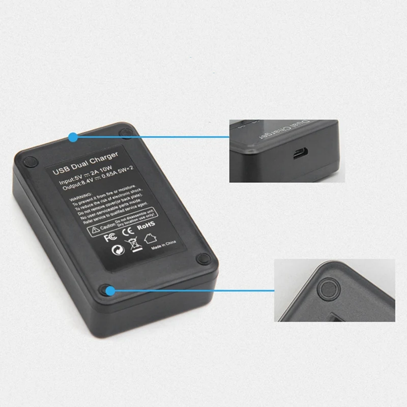 Для Fz100 Usb зарядное устройство с двумя портами ЖК-дисплей Быстрая Зарядка батарея