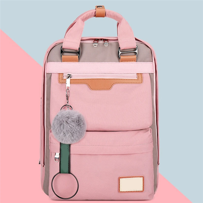 Fashion Women Backpack Waterproof Nylon Travel Backpack Female School Bag For Teenagers Girl Shoulder Bag Bagpack Rucksack 2021 
Fashion Women Backpack Waterproof Nylon Travel Backpack Female School Bag For Teenagers Girl Shoulder Bag Bagpack Rucksack 2021