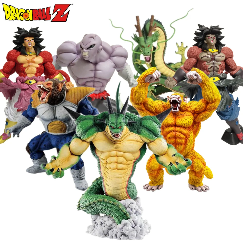 Фигурка аниме Dragon Ball Super Ichiban Kuji Shenron Broly Jiren Ape ПВХ фигурки героев игрушки Z Goku Vegeta