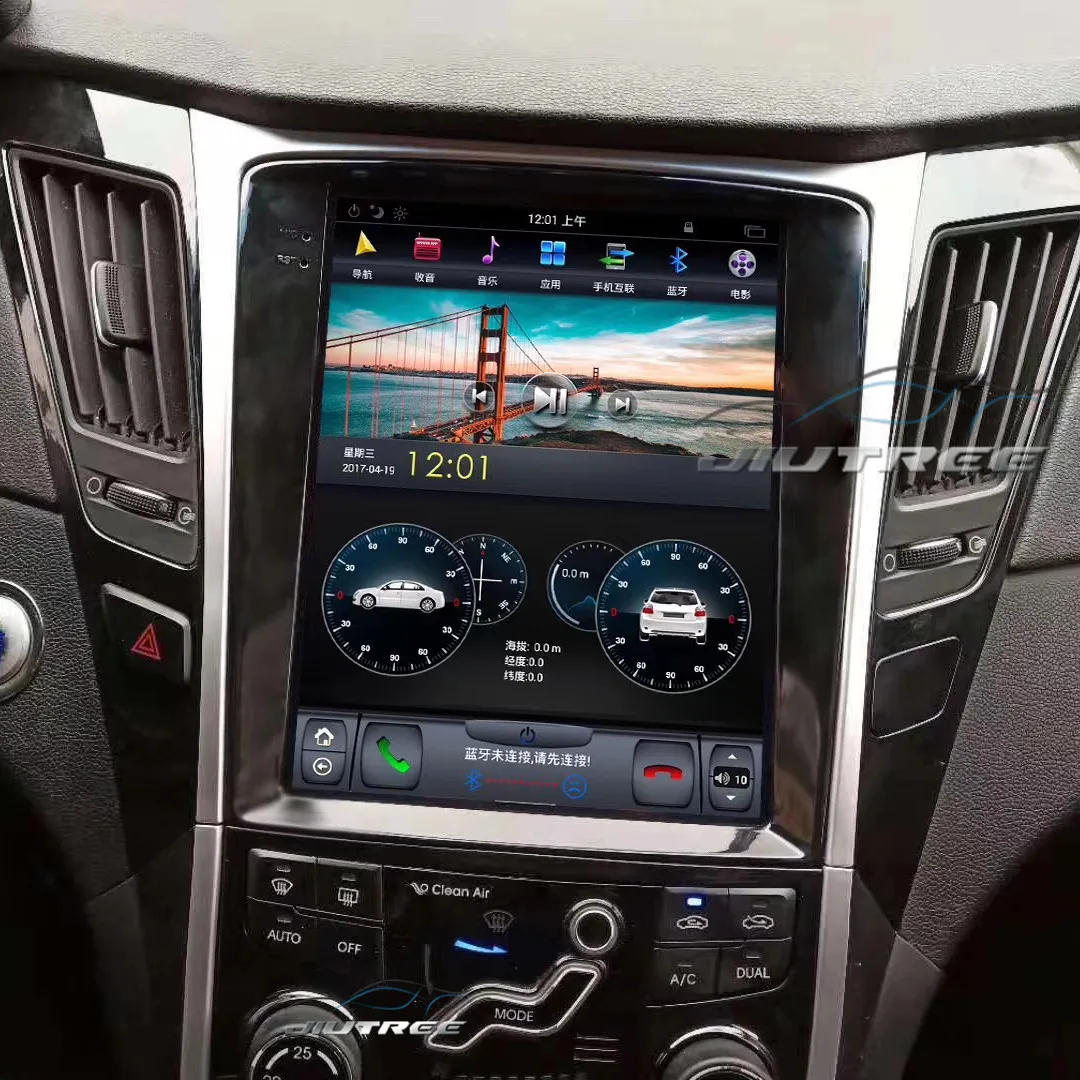 Автомобильный мультимедийный плеер с вертикальным экраном Tesla, Android 10,4, GPS-навигацией, радио, проигрывателем для Hyundai Sonata 8 2011-2014, автомобильны...
Автомобильный мультимедийный плеер с вертикальным экраном Tesla, Android 10,4, GPS-навигацией, радио, проигрывателем для Hyundai Sonata 8 2011-2014, автомобильны...
