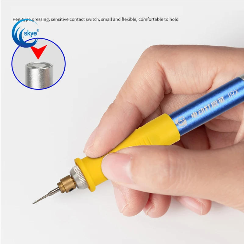 Mechanic IRX IC Chip Grinding Pen Rechargeable Electric Phone CPU NAND ID Face Grinder Engraving Cutting Remove reapir Tool 
Mechanic IRX IC Chip Grinding Pen Rechargeable Electric Phone CPU NAND ID Face Grinder Engraving Cutting Remove reapir Tool