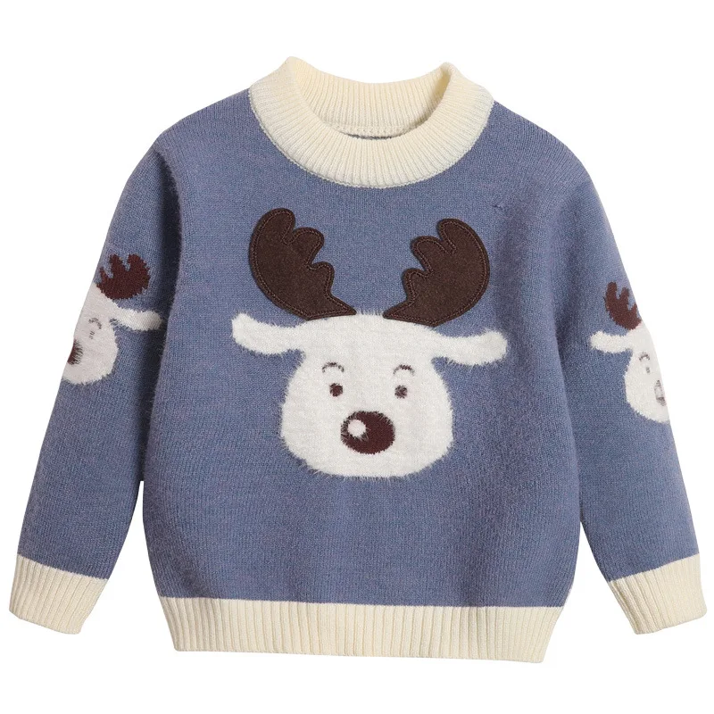 Kids Winter Sweaters Children's Sweaters Boys' Shirts New Kids Knitted Pullovers Christmas Deer Baby Sweaters
Kids Winter Sweaters Children's Sweaters Boys' Shirts New Kids Knitted Pullovers Christmas Deer Baby Sweaters