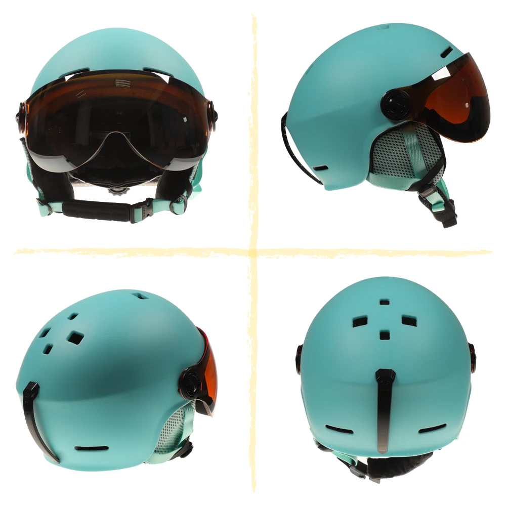 Шлем для катания на лыжах и сноуборде мужской/женский | Спорт развлечения