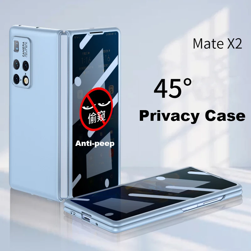 Роскошный чехол для конфиденциальности для Huawei Mate X2 5G, Ультратонкий чехол из поликарбоната для Mate X2, Защитная пленка для экрана Anti-peep
Роскошный чехол для конфиденциальности для Huawei Mate X2 5G, Ультратонкий чехол из поликарбоната для Mate X2, Защитная пленка для экрана Anti-peep
