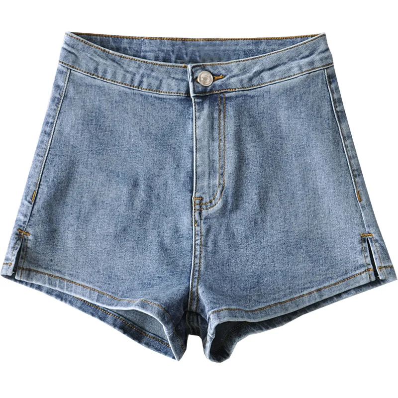 Sexy Slit on Both Sides High Waist Denim Shorts Summer New Women's Hip Lifting Washed Distressed Stretch Slim Hot Pants Fashion
Sexy Slit on Both Sides High Waist Denim Shorts Summer New Women's Hip Lifting Washed Distressed Stretch Slim Hot Pants Fashion