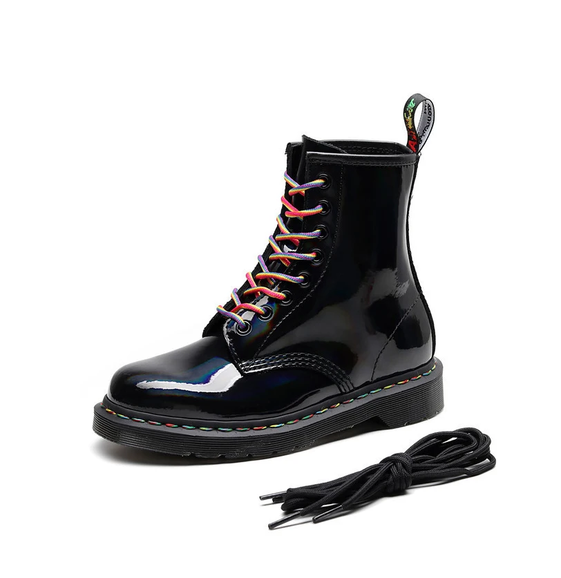 Martens Boots Women Shoes 2021 New Black Leather Ankle Boots Women Punk Shoes Thick Bottom Platform Motorcycle Boots De Mujer
Martens Boots Women Shoes 2021 New Black Leather Ankle Boots Women Punk Shoes Thick Bottom Platform Motorcycle Boots De Mujer