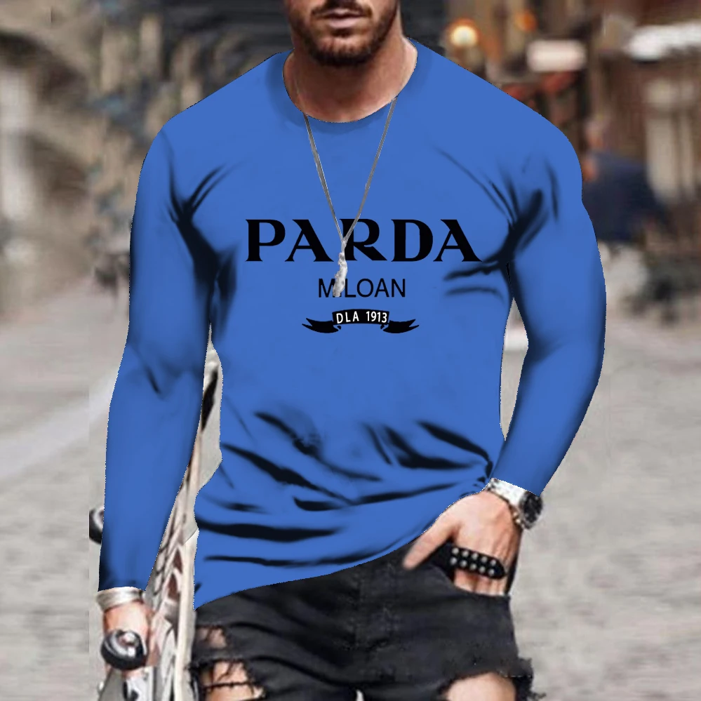 2021 Summer autumn New Men's 3D Classic PA Fashion Round Neck Long Sleeve letter Casual T-Shirt Men's Long Sleeve clothing
2021 Summer autumn New Men's 3D Classic PA Fashion Round Neck Long Sleeve letter Casual T-Shirt Men's Long Sleeve clothing