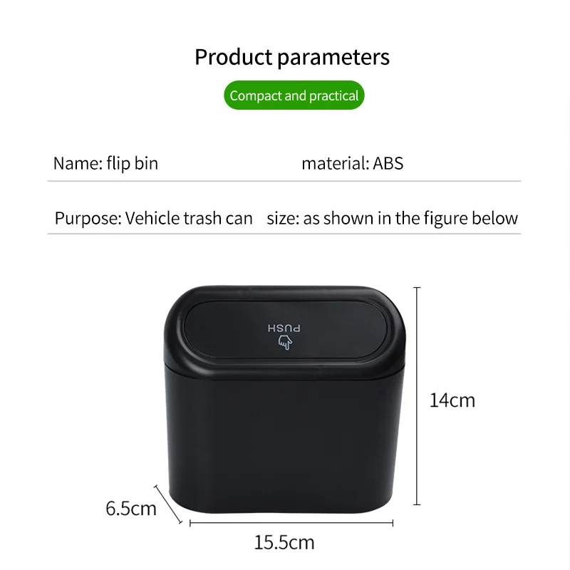 Car Trash Can Hanging Vehicle Garbage Dust Case Organizer Storage Box Square Pressing Type Bin Auto Interior Accessories
Car Trash Can Hanging Vehicle Garbage Dust Case Organizer Storage Box Square Pressing Type Bin Auto Interior Accessories