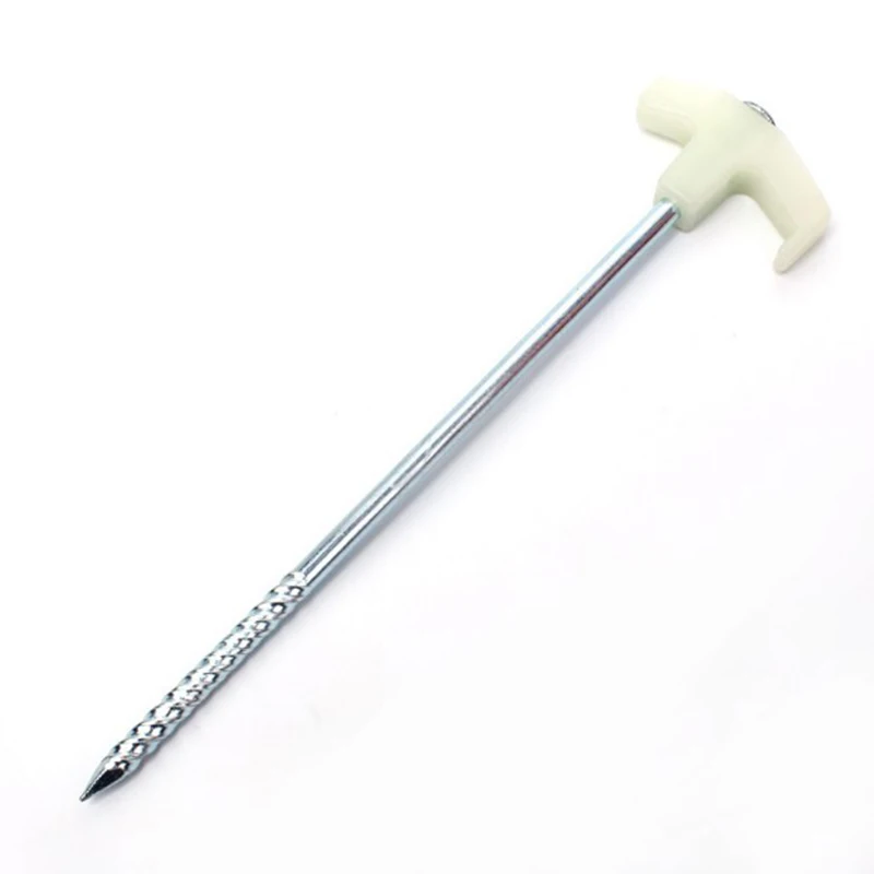 Tent Pegs For Camping Wind Resistance Anti-rust Tent Nail Travel Iron T-Shape Screw Lengthening Endurable Outdoor Activities
Tent Pegs For Camping Wind Resistance Anti-rust Tent Nail Travel Iron T-Shape Screw Lengthening Endurable Outdoor Activities