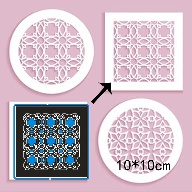 New Metal Cutting Dies Hollow Square For Card DIY Scrapbooking stencil Paper Craft Album template Dies 10*10cm
New Metal Cutting Dies Hollow Square For Card DIY Scrapbooking stencil Paper Craft Album template Dies 10*10cm