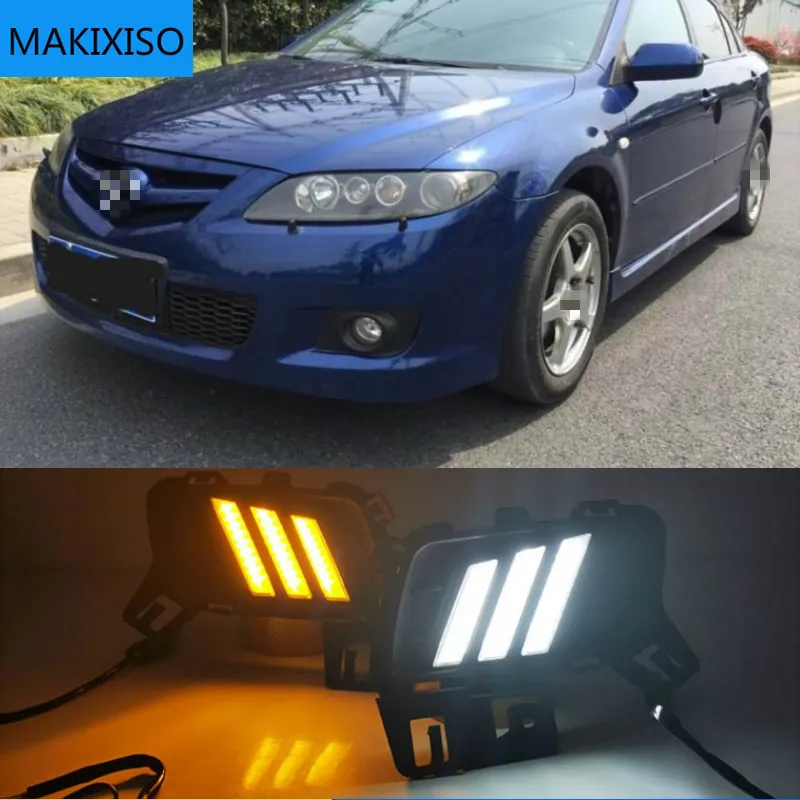 2 шт. светодиодный DRL Дневной светильник Водонепроницаемый Поворотная сигнальная лампа для мазда 6 Mazda6 2006-2015
2 шт. светодиодный DRL Дневной светильник Водонепроницаемый Поворотная сигнальная лампа для мазда 6 Mazda6 2006-2015