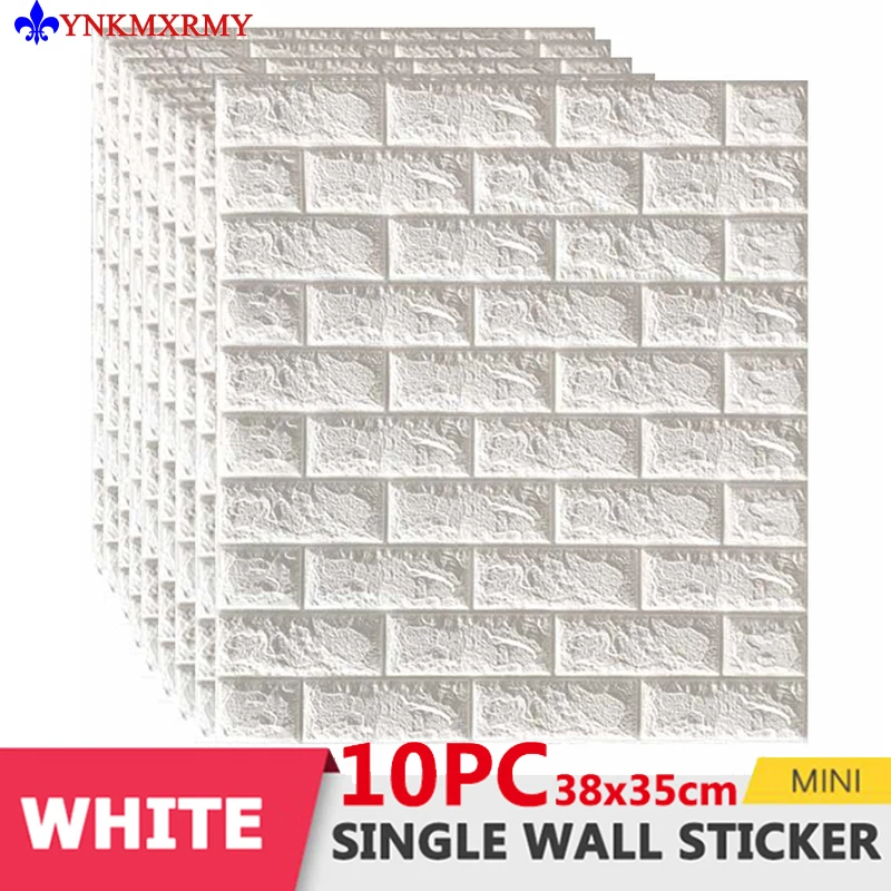 10PC Wallpaper 35x38cm Continuous Brick Pattern Sticker Waterproof Sticker Home Decoration 3D Self-Adhesive Wallpaper Home Decor
10PC Wallpaper 35x38cm Continuous Brick Pattern Sticker Waterproof Sticker Home Decoration 3D Self-Adhesive Wallpaper Home Decor