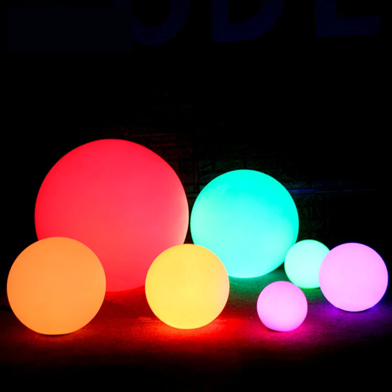 Rechargeable LED Ball Night Light Outdoor Waterproof 16 Color Holiday Light Floating Swimming Pool Bar Table Lamp Remote Control
Rechargeable LED Ball Night Light Outdoor Waterproof 16 Color Holiday Light Floating Swimming Pool Bar Table Lamp Remote Control