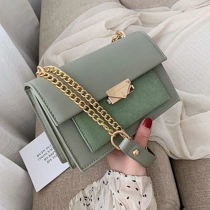 Scrub Leather Crossbody Bags For Women 2020 Small Simple Shoulder Bag Lady Chain Handbags and Purses Travel Hand Bag
Scrub Leather Crossbody Bags For Women 2020 Small Simple Shoulder Bag Lady Chain Handbags and Purses Travel Hand Bag