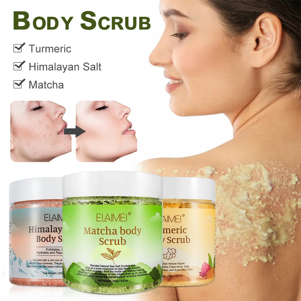Body Scrub Himalayan Salt/Turmeric/Matcha Scrub to Moisturize and Exfoliate Skin Deep Cleansing Body Scrub for Women Shipping
Body Scrub Himalayan Salt/Turmeric/Matcha Scrub to Moisturize and Exfoliate Skin Deep Cleansing Body Scrub for Women Shipping