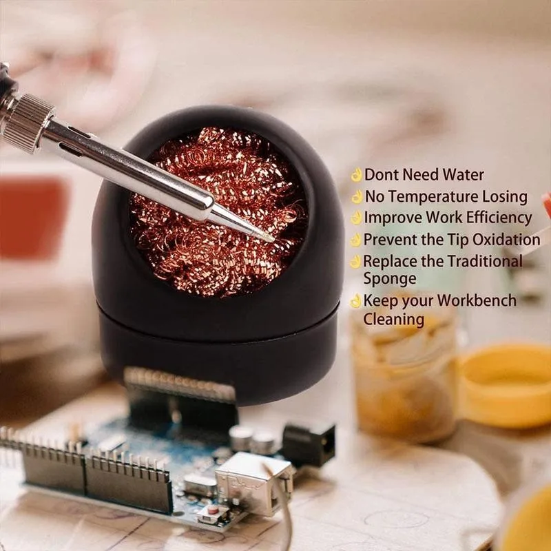 Cleaning Ball Welding Desoldering Metal Box Clean Ball Welding Filter Copper Cleaning Desoldering Wire Soldering Tip Nozzle E3G6
Cleaning Ball Welding Desoldering Metal Box Clean Ball Welding Filter Copper Cleaning Desoldering Wire Soldering Tip Nozzle E3G6