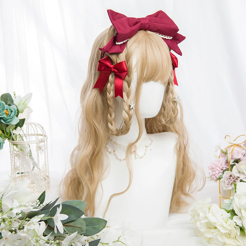 CTRLALT парики Лолиты с челкой Омбре блонд длинные волнистые парики для женщин Благородный светлый термостойкий синтетический косплей парик 
CTRLALT парики Лолиты с челкой Омбре блонд длинные волнистые парики для женщин Благородный светлый термостойкий синтетический косплей парик