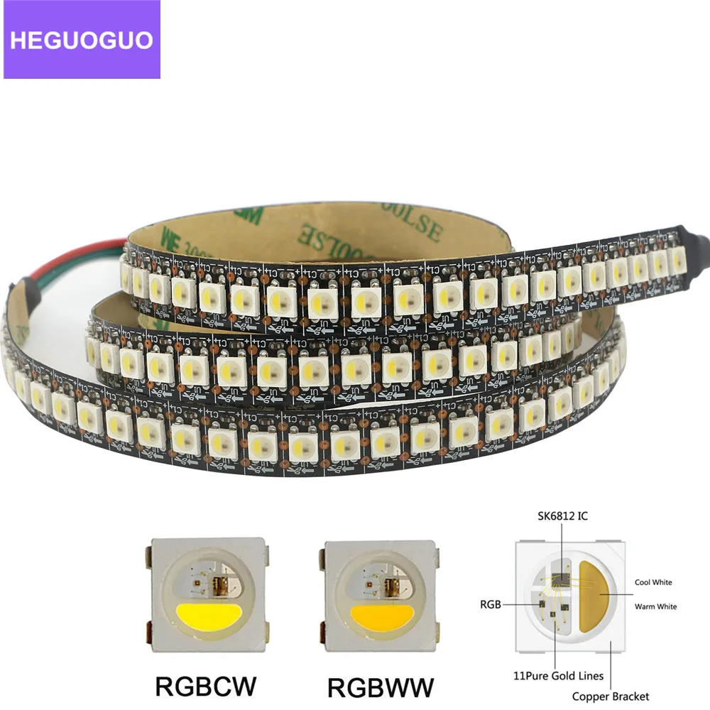 0.5M 1M 2M 3M 4M 5M DC 5V SK6812 RGBW 4 IN 1 Pixel LED Strip 30/60/144 Leds/m Black PCB IP30/65/67 RGBWW WS2812B LED Tape Light
0.5M 1M 2M 3M 4M 5M DC 5V SK6812 RGBW 4 IN 1 Pixel LED Strip 30/60/144 Leds/m Black PCB IP30/65/67 RGBWW WS2812B LED Tape Light