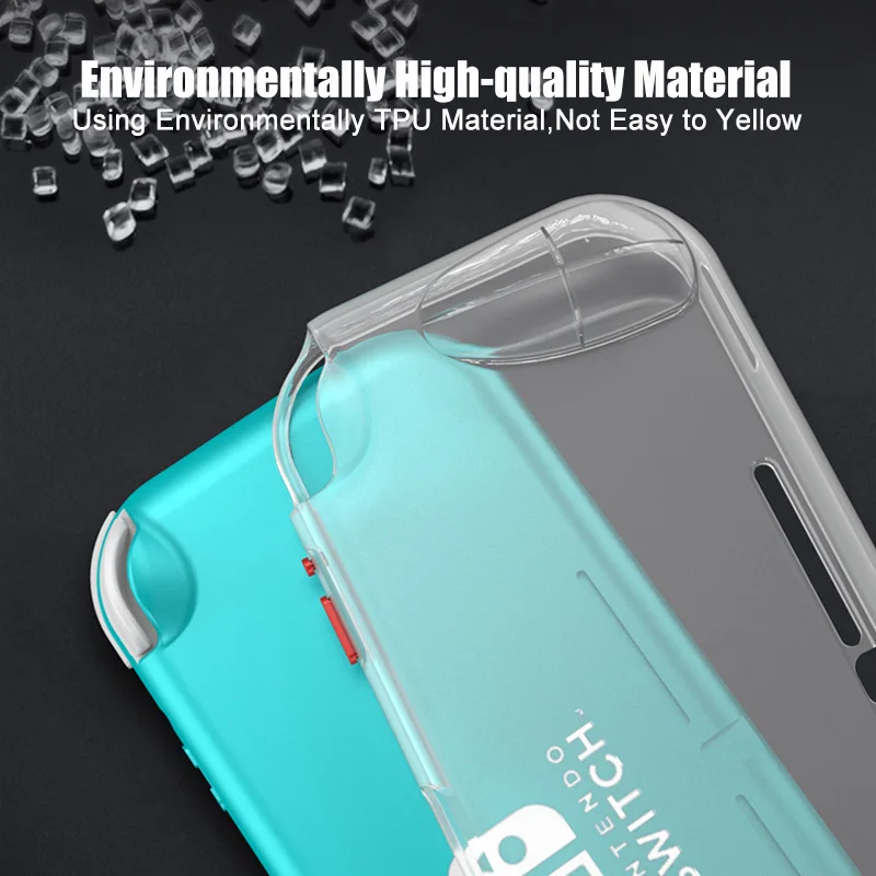 Matte Soft Silicone Clear Case For Nintendo Switch Lite Protective Cover Game Console Shell Accessories For Nintend Switch Lite 
Matte Soft Silicone Clear Case For Nintendo Switch Lite Protective Cover Game Console Shell Accessories For Nintend Switch Lite