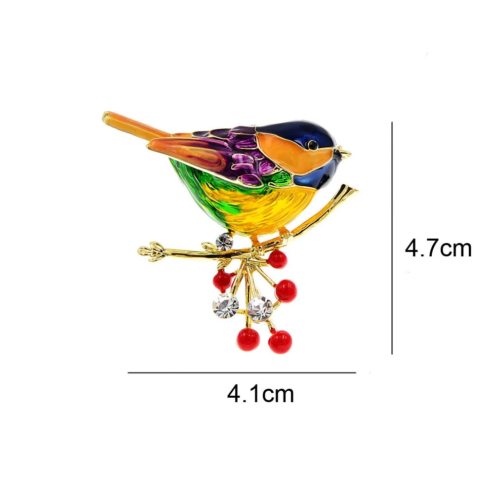 Cute Vivid Bird Brooches For Women Winter Animal Design Pin Branch Accessories 3 Colors Available High Quality pins vintage pin
Cute Vivid Bird Brooches For Women Winter Animal Design Pin Branch Accessories 3 Colors Available High Quality pins vintage pin