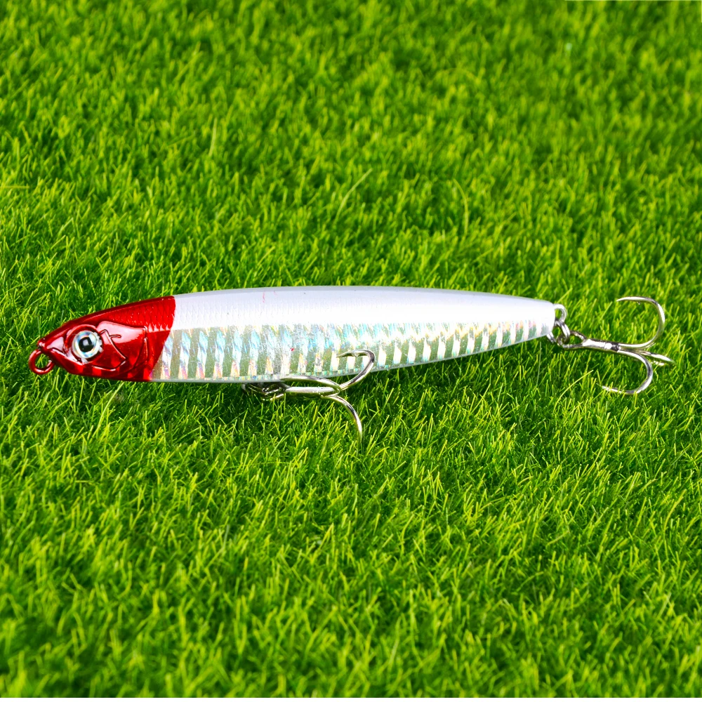 1Pcs Sinking Pencil Hard Plastic Fishing Lure Mag System Drive Long Shot 11.5g 18.5g Crankbait For Trout Pike Perch Wobbler