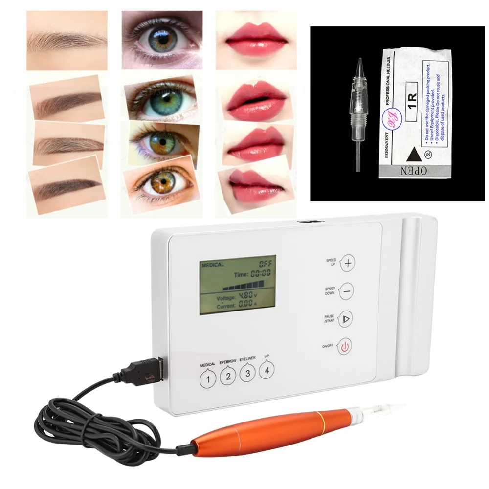 Multi-functional Semi Permanent Tattoo Rotary Pen Machine Lip Eyebrow Microblading Tattoo Machine Makeup Tool Tattoo Accessories
Multi-functional Semi Permanent Tattoo Rotary Pen Machine Lip Eyebrow Microblading Tattoo Machine Makeup Tool Tattoo Accessories