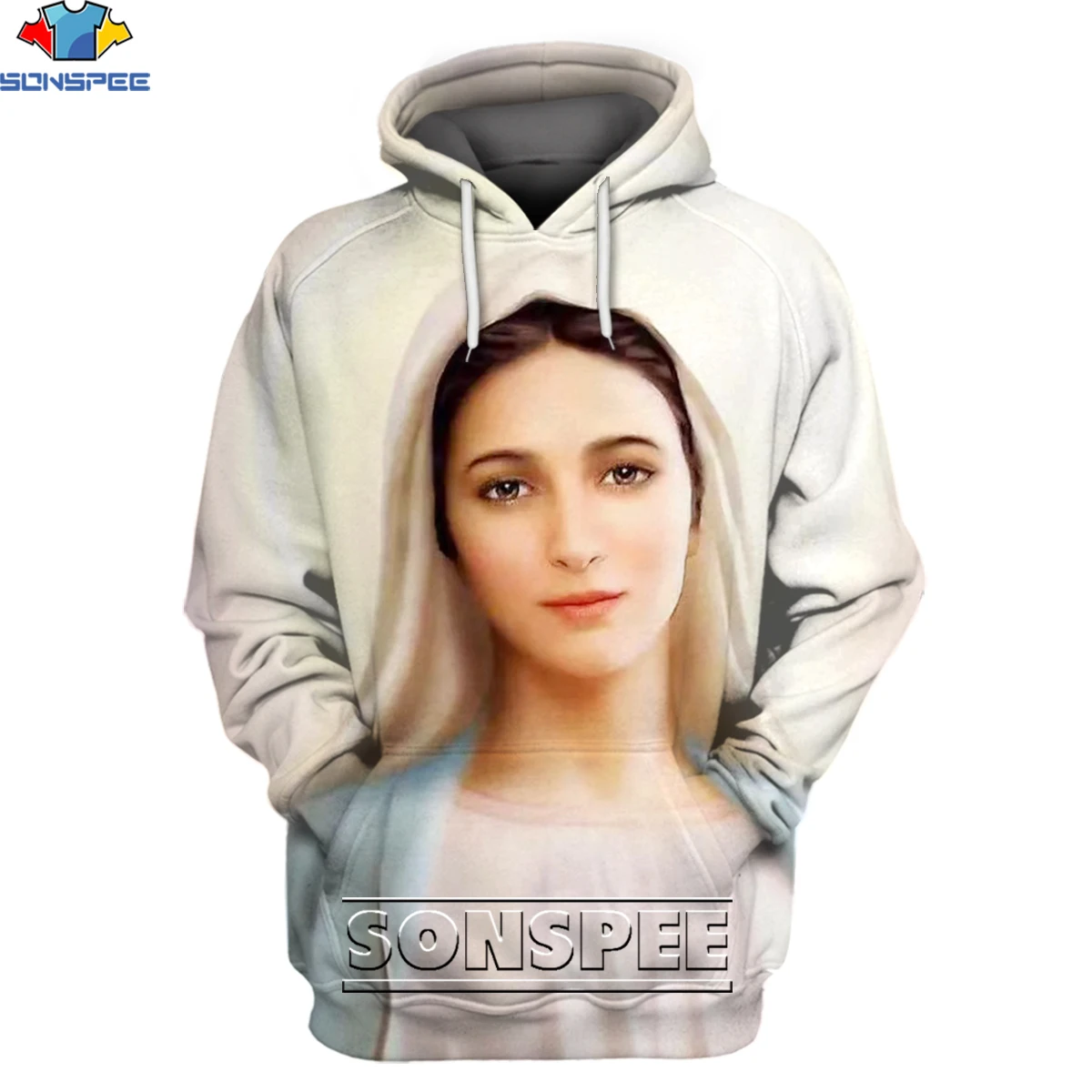 SONSPEE Religion Christ Jesus Virgin Mary Print Hoodie 3D Men Women Harajuku God Cartoon Unisex Man Belief Clothing Top Sale Top
SONSPEE Religion Christ Jesus Virgin Mary Print Hoodie 3D Men Women Harajuku God Cartoon Unisex Man Belief Clothing Top Sale Top